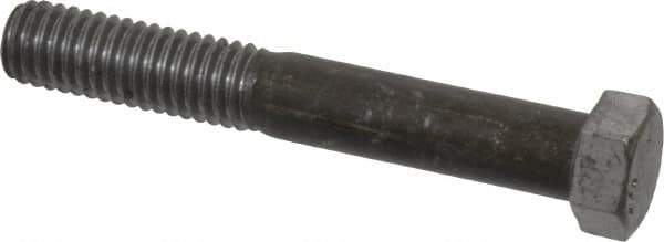 Value Collection - 7/16-14 Thread, 3" Length Under Head, Steel Hex Head Bolt - Uncoated, UNC Thread, ASTM A307, Grade 2 - Apex Tool & Supply