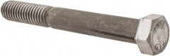 Value Collection - 7/16-14 Thread, 3-1/2" Length Under Head, Steel Hex Head Bolt - Uncoated, UNC Thread, ASTM A307, Grade 2 - Apex Tool & Supply