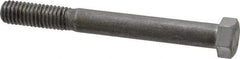 Value Collection - 7/16-14 Thread, 4" Length Under Head, Steel Hex Head Bolt - Uncoated, UNC Thread, ASTM A307, Grade 2 - Apex Tool & Supply