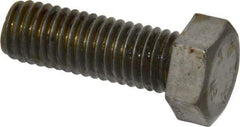 Value Collection - 1/2-13 Thread, 1-1/2" Length Under Head, Steel Hex Head Bolt - Uncoated, UNC Thread, ASTM A307, Grade 2 - Apex Tool & Supply