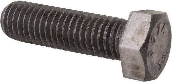 Value Collection - 1/2-13 Thread, 1-3/4" Length Under Head, Steel Hex Head Bolt - Uncoated, UNC Thread, ASTM A307, Grade 2 - Apex Tool & Supply