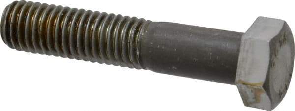 Value Collection - 1/2-13 Thread, 2-1/2" Length Under Head, Steel Hex Head Bolt - Uncoated, UNC Thread, ASTM A307, Grade 2 - Apex Tool & Supply