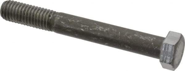 Value Collection - 1/2-13 Thread, 4" Length Under Head, Steel Hex Head Bolt - Uncoated, UNC Thread, ASTM A307, Grade 2 - Apex Tool & Supply