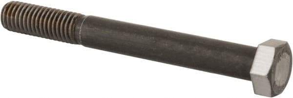Value Collection - 1/2-13 Thread, 4-1/2" Length Under Head, Steel Hex Head Bolt - Uncoated, UNC Thread, ASTM A307, Grade 2 - Apex Tool & Supply