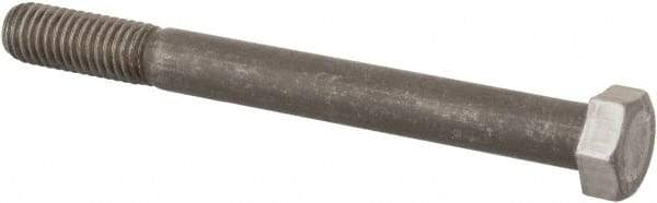 Value Collection - 1/2-13 Thread, 5" Length Under Head, Steel Hex Head Bolt - Uncoated, UNC Thread, ASTM A307, Grade 2 - Apex Tool & Supply