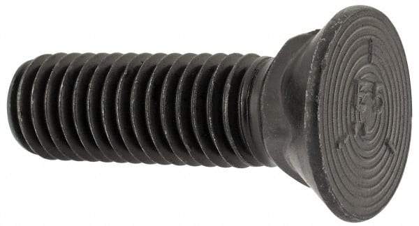 Value Collection - 1/2-13 UNC, 1-3/4" OAL, Steel Plow Bolt - Uncoated, Grade 5 - Apex Tool & Supply