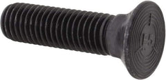 Value Collection - 1/2-13 UNC, 2" OAL, Steel Plow Bolt - Uncoated, Grade 5 - Apex Tool & Supply