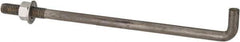 Value Collection - 1/2-13, 10" OAL Bent Anchor Bolt - Grade 2 Steel - Apex Tool & Supply