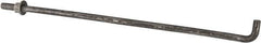 Value Collection - 1/2-13, 18" OAL Bent Anchor Bolt - Grade 2 Steel - Apex Tool & Supply