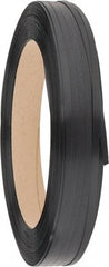 Made in USA - 3,600' Long x 1/2" Wide, Coil Case Polypropylene Strapping - 500 Lb Capacity, 0.02" Thick - Apex Tool & Supply