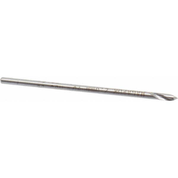 Magafor - 2mm Body Diam, 90°, 1-37/64" OAL, Cobalt Spotting Drill - Apex Tool & Supply