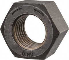 Value Collection - 1-3/8 - 6 UNC Steel Right Hand Hex Nut - 2-1/16" Across Flats, 1-11/64" High, Uncoated - Apex Tool & Supply