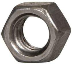 Value Collection - 3/8-16 UNC Steel Right Hand Hex Nut - 9/16" Across Flats, 0.3281" High, Uncoated - Apex Tool & Supply