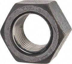 Value Collection - 1-7/8 - 5 UN Steel Right Hand Hex Nut - 2-3/4" Across Flats, 1-3/4" High, Uncoated - Apex Tool & Supply