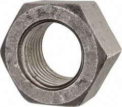 Value Collection - 2-1/2 - 4 UNC Steel Right Hand Hex Nut - 3-3/4" Across Flats, 2-9/64" High, Uncoated - Apex Tool & Supply