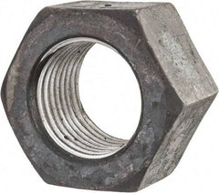 Value Collection - 2-3/4 - 4 UNC Steel Right Hand Hex Nut - 4-1/8" Across Flats, 2-23/64" High, Uncoated - Apex Tool & Supply