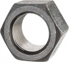 Value Collection - 1-7/8 - 12 UN Steel Right Hand Hex Nut - 2-3/4" Across Flats, 1-3/4" High, Uncoated - Apex Tool & Supply