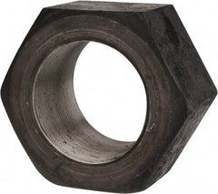 Value Collection - 3-12 UN Steel Right Hand Hex Nut - 4-1/2" Across Flats, 2-37/64" High, Uncoated - Apex Tool & Supply