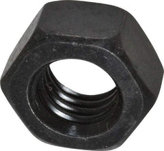 Value Collection - M12x1.75 Steel Right Hand Hex Nut - 19mm Across Flats, 10mm High, Uncoated - Apex Tool & Supply