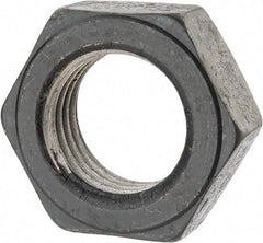 Value Collection - 2 - 4-1/2 UNC Steel Right Hand Hex Jam Nut - 3" Across Flats, 1-3/32" High, Uncoated - Apex Tool & Supply