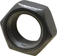 Value Collection - 1/2-20 UNF Steel Right Hand Hex Jam Nut - 3/4" Across Flats, 5/16" High, Uncoated - Apex Tool & Supply