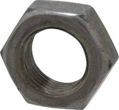 Value Collection - 5/8-18 UNF Steel Right Hand Hex Jam Nut - 15/16" Across Flats, 3/8" High, Uncoated - Apex Tool & Supply