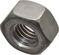 Value Collection - 1/2-13 UNC Steel Right Hand Heavy Hex Nut - 7/8" Across Flats, 31/64" High, Uncoated, 2B Class of Fit - Apex Tool & Supply