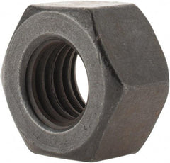 Value Collection - 5/8-11 UNC Steel Right Hand Heavy Hex Nut - 1-1/16" Across Flats, 39/64" High, Uncoated, 2B Class of Fit - Apex Tool & Supply