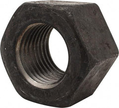 Value Collection - 2-1/2 - 4 UNC Steel Right Hand Heavy Hex Nut - 3-7/8" Across Flats, 2-29/64" High, Uncoated, 2B Class of Fit - Apex Tool & Supply