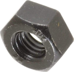 Value Collection - 3/8-16 UNC Steel Right Hand Heavy Hex Nut - 11/16" Across Flats, 23/64" High, Uncoated, 2B Class of Fit - Apex Tool & Supply
