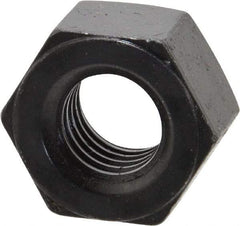 Value Collection - 5/8-11 UNC Steel Right Hand Heavy Hex Nut - 1-1/16" Across Flats, 39/64" High, Uncoated, 2B Class of Fit - Apex Tool & Supply