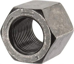 Value Collection - 5/8-18 UNF Steel Right Hand High Hex Nut - 15/16" Across Flats, 27/32" High, Uncoated - Apex Tool & Supply