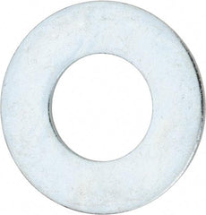 Value Collection - 2-1/4" Screw, Steel USS Flat Washer - 2-3/8" ID x 4-3/4" OD, 0.193" Thick, Zinc-Plated Finish - Apex Tool & Supply