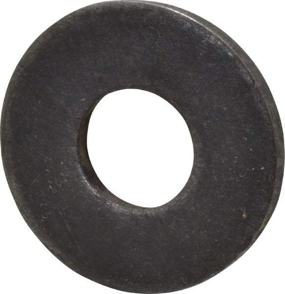 Value Collection - 1/2" Screw, Steel USS Flat Washer - 9/16" ID x 1-3/8" OD, 7/64" Thick, Plain Finish - Apex Tool & Supply