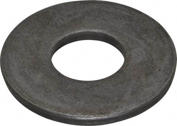 Value Collection - 7/8" Screw, Steel USS Flat Washer - 15/16" ID x 2-1/4" OD, 11/64" Thick, Plain Finish - Apex Tool & Supply