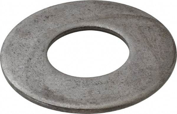 Value Collection - 1-1/2" Screw, Steel USS Flat Washer - 1-5/8" ID x 3-1/2" OD, 3/16" Thick, Plain Finish - Apex Tool & Supply