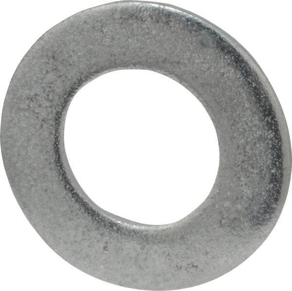 Value Collection - 7/8" Screw, Steel SAE Flat Washer - 15/16" ID x 1-3/4" OD, 9/64" Thick, Zinc-Plated Finish - Apex Tool & Supply