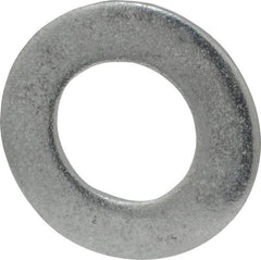 Value Collection - 7/8" Screw, Steel SAE Flat Washer - 15/16" ID x 1-3/4" OD, 9/64" Thick, Zinc-Plated Finish - Apex Tool & Supply