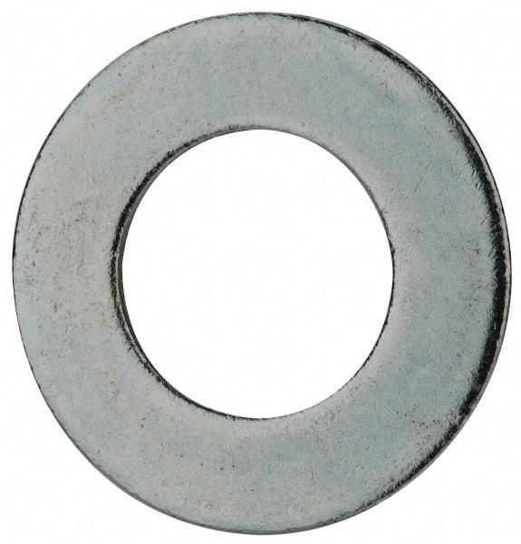 Value Collection - 1-3/8" Screw, Steel SAE Flat Washer - 1-7/16" ID x 2-3/4" OD, 5/32" Thick, Zinc-Plated Finish - Apex Tool & Supply