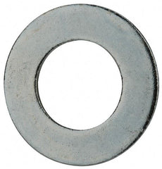 Value Collection - 1-3/8" Screw, Steel SAE Flat Washer - 1-7/16" ID x 2-3/4" OD, 5/32" Thick, Zinc-Plated Finish - Apex Tool & Supply