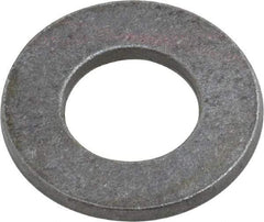 Value Collection - 1/2" Screw, Steel SAE Flat Washer - 17/32" ID x 1-1/16" OD, 3/32" Thick, Plain Finish - Apex Tool & Supply