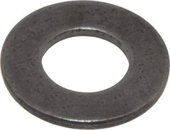 Value Collection - 9/16" Screw, Steel SAE Flat Washer - 19/32" ID x 1-3/16" OD, 3/32" Thick, Plain Finish - Apex Tool & Supply