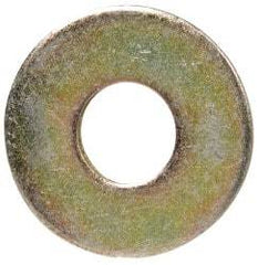 Value Collection - 5/8" Screw, Grade 8 Steel Extra Thick Flat Washer - Zinc Yellow Dichromate Finish - Apex Tool & Supply