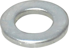 Value Collection - M7 Screw, Steel Standard Flat Washer - 7.4mm ID x 14mm OD, 1.6mm Thick, Zinc-Plated Finish - Apex Tool & Supply