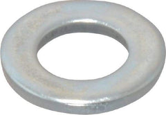 Value Collection - M12 Screw, Steel Standard Flat Washer - 13mm ID x 24mm OD, 2.5mm Thick, Zinc-Plated Finish - Apex Tool & Supply