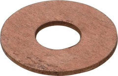 Value Collection - 1/4" Screw, Silicon Bronze Standard Flat Washer - 5/16" ID x 11/16" OD, 1-1/16" Thick - Apex Tool & Supply