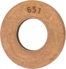 Value Collection - 5/8" Screw, Silicon Bronze Standard Flat Washer - 0.656" ID x 1-1/2" OD, 0.102" Thick - Apex Tool & Supply