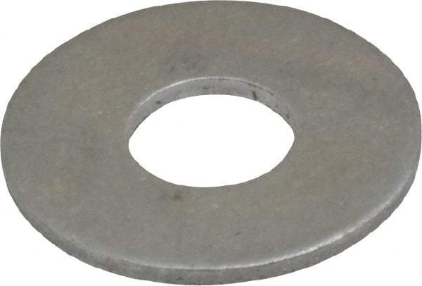 Value Collection - 1/4" Screw, Aluminum Standard Flat Washer - 0.264" ID x 0.689" OD, 0.048" Thick - Apex Tool & Supply