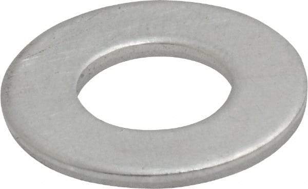 Value Collection - 3/8" Screw, Aluminum Standard Flat Washer - 0.436" ID x 1" OD, 0.081" Thick - Apex Tool & Supply