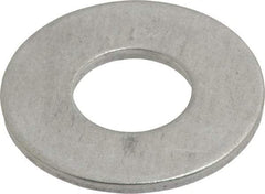 Value Collection - 1/2" Screw, Aluminum Standard Flat Washer - 0.562" ID x 1-1/4" OD, 0.089" Thick - Apex Tool & Supply